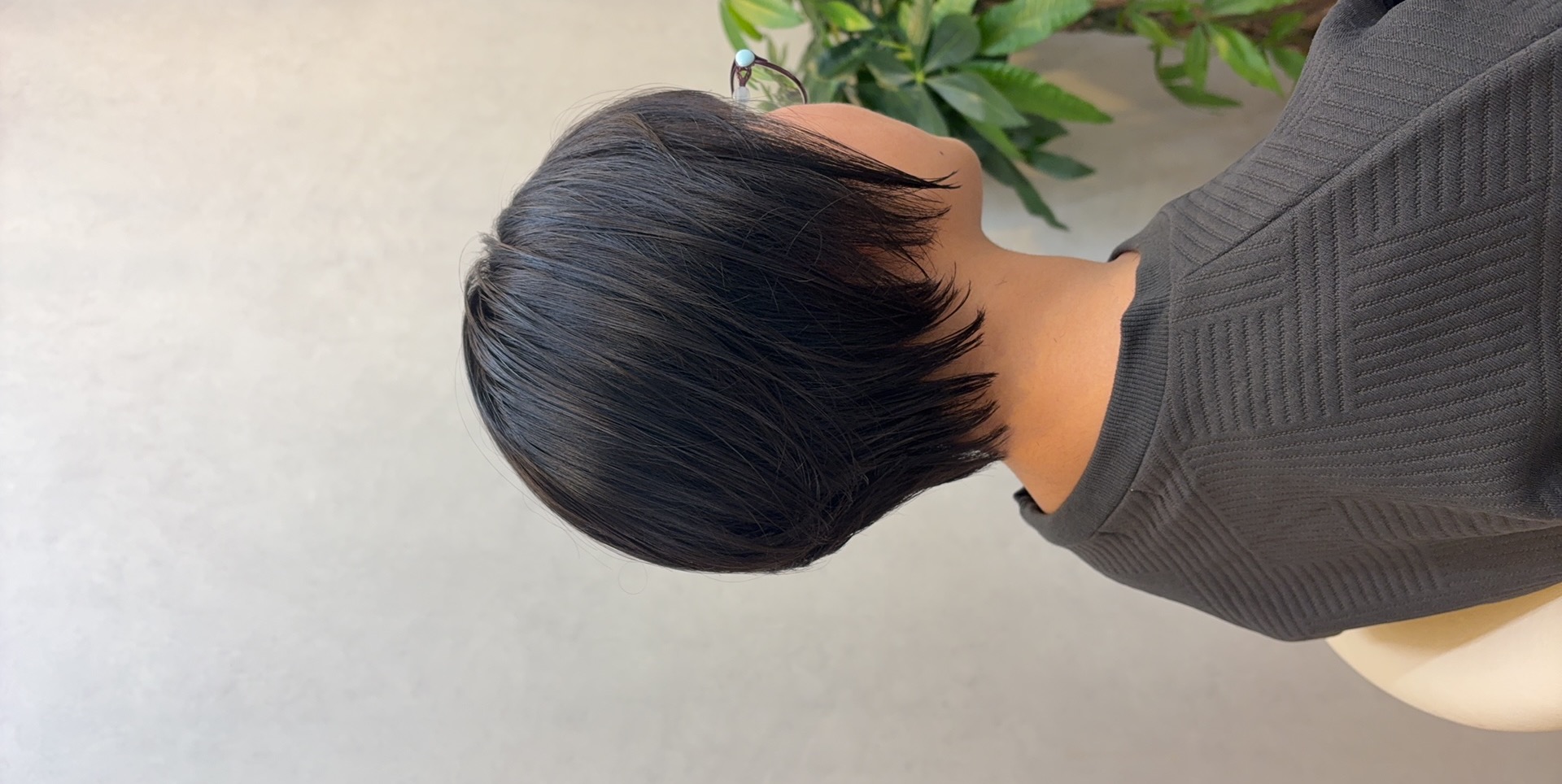 ショートカットで軽やかに